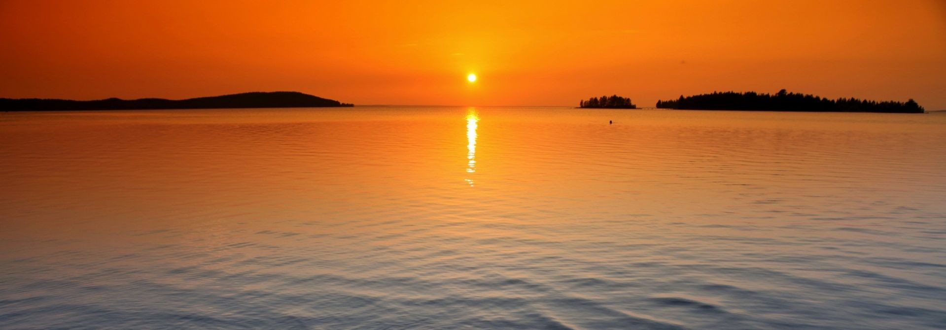 2 orange_horizon_sunset-wallpaper